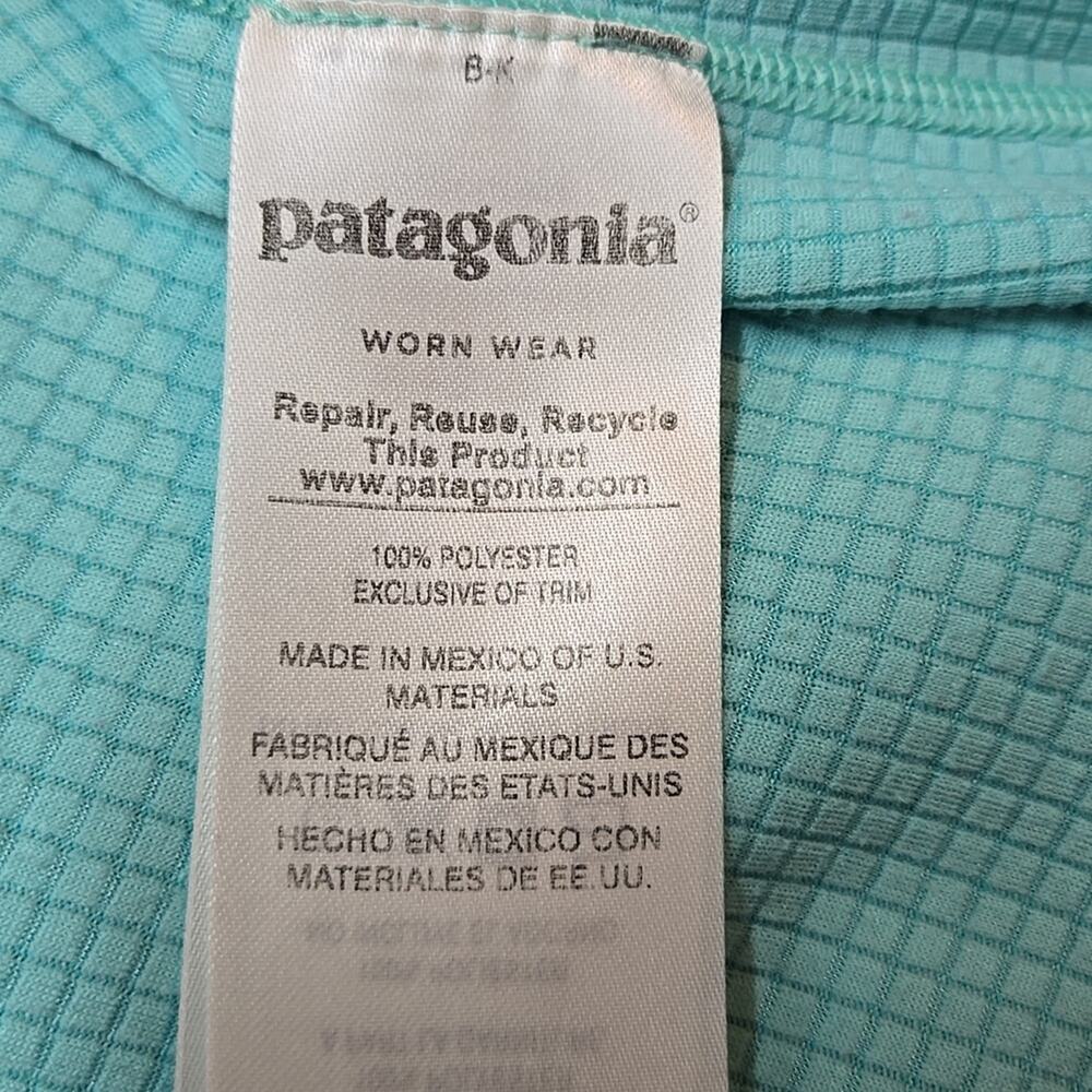 Patagonia Women's Capilene Midweight Zip-Neck Pullover Baselayer Blue Sz Medium - Picture 6 of 8